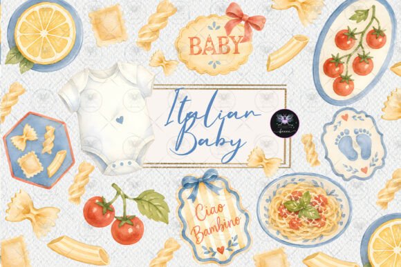 Download Italian Baby Shower Clipart - Clipart Collection