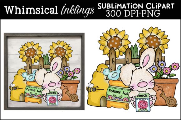 Download Flower Garden Bunny - Flower Collection