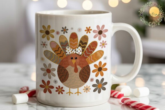 Download Cute Turkey Fall Flowers PNG Clipart - Flower Collection