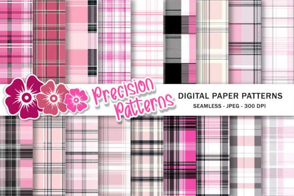 Download Plaid Pink Digital Paper Tartan - Digital paper Collection