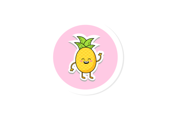 Download Fruit and Vegetable Kawaii Stickers Svg - Vegetable Collection