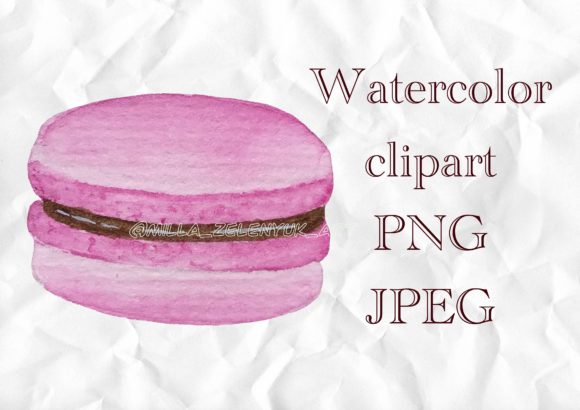 Download Watercolor Macaroni Clipart - Clipart Collection
