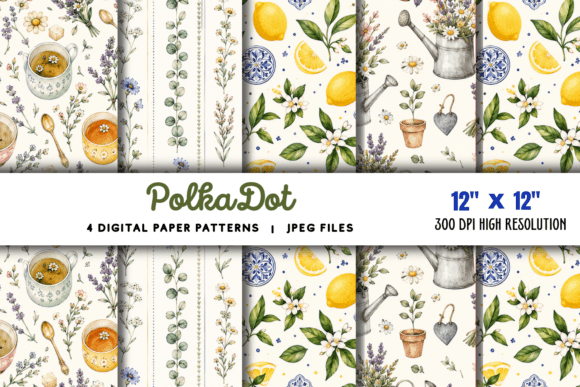 Download Polka Dot Digital Paper Pattern - Digital paper Collection
