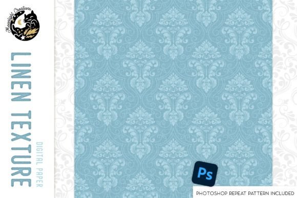 Download Free Blue Linen Digital Paper - Digital paper Collection