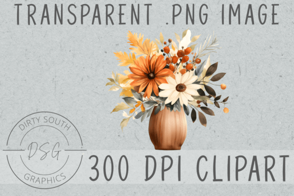 Download Watercolor Autumn Flower Arrangement - Flower Collection