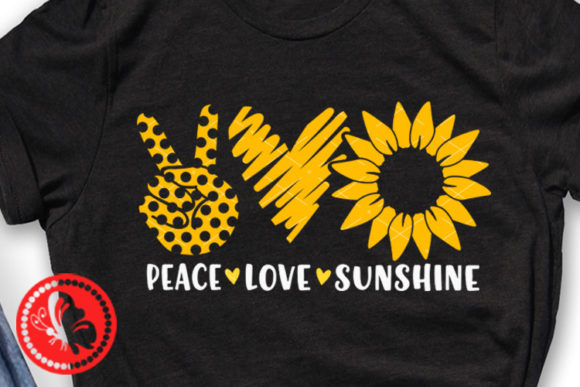 Download Peace Love Sunshine Yellow Sunflower - Flower Collection