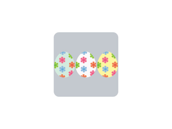 Download Easter Illustration Egg Flower Icon - Flower Collection