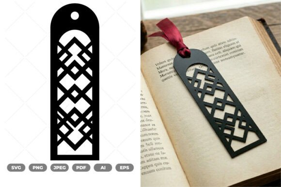 Download Geometrical Bookmark SVG &amp; Clipart - Clipart Collection