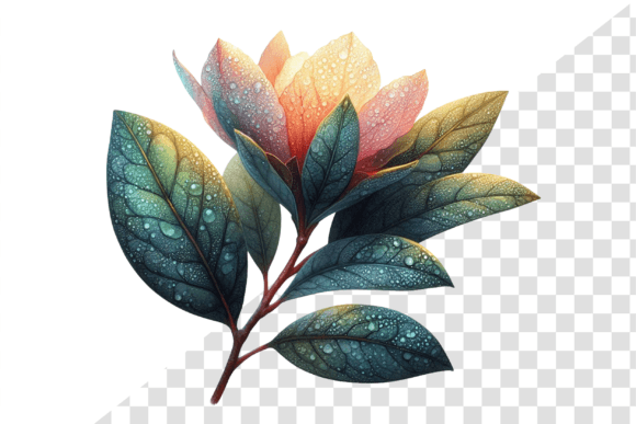 Download SpringDew Watercolor Leaf Clipart - Clipart Collection