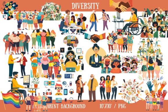 Download Diversity Cliparts - Clipart Collection