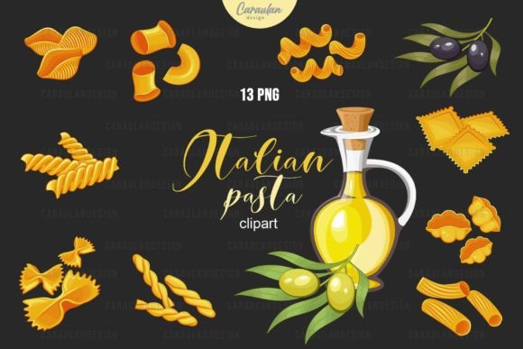 Download Pasta Clipart, Food Clipart Sublimation - Clipart Collection