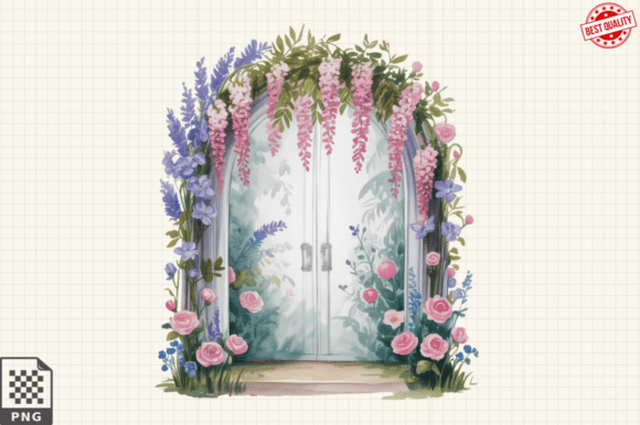 Download Spring Flower Garden Sublimation Clipart - Flower Collection