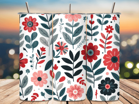 Download Retro Boho Flower Pattern - Flower Collection