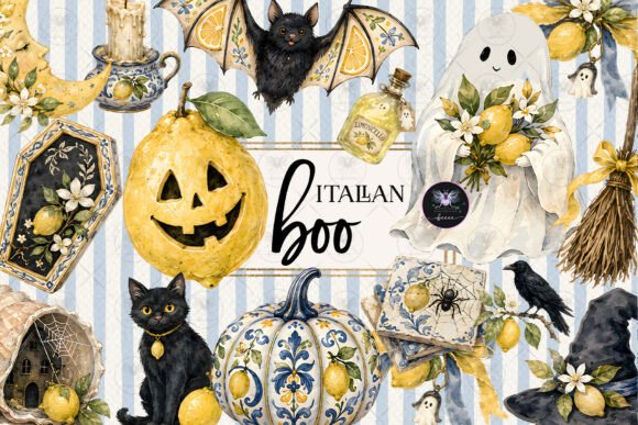 Download Italian Halloween Lemon Clipart - Clipart Collection