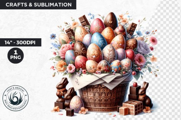 Download Easter Basket Eggs Clipart - Clipart Collection