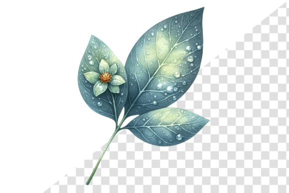 Download SpringDew Watercolor Leaf Clipart - Clipart Collection